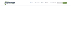 Desktop Screenshot of overstreetproperties.com